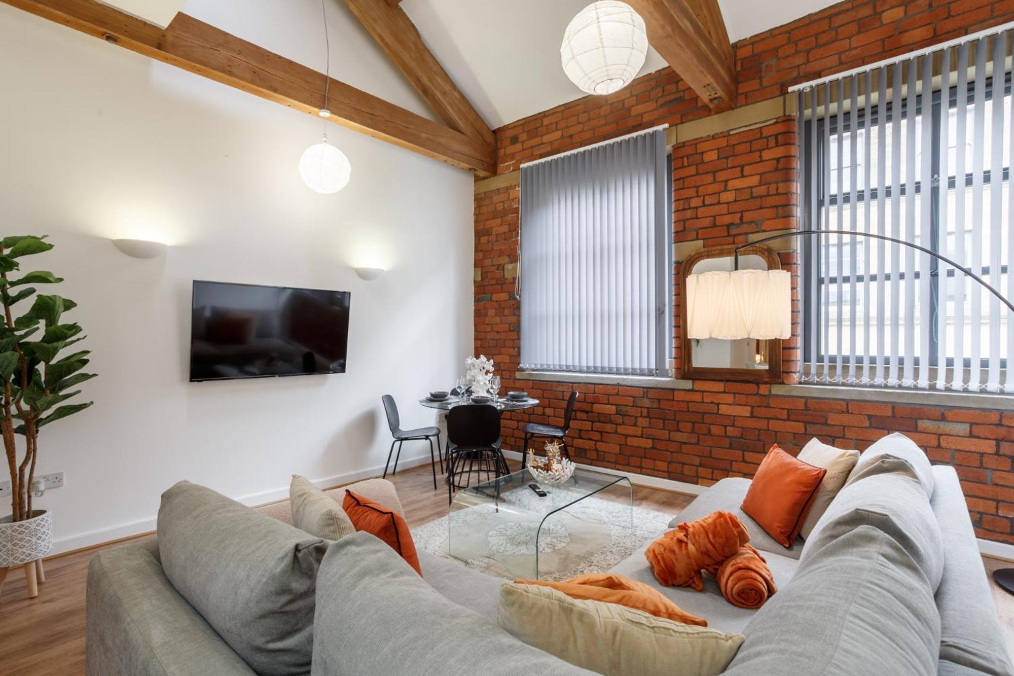 شقة Cozy Downtown Loft In Bradford برادفورد المظهر الخارجي الصورة